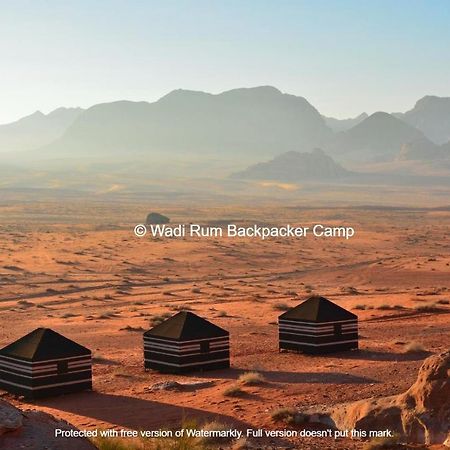 Wadi Rum Backpacker Camp Exteriör bild