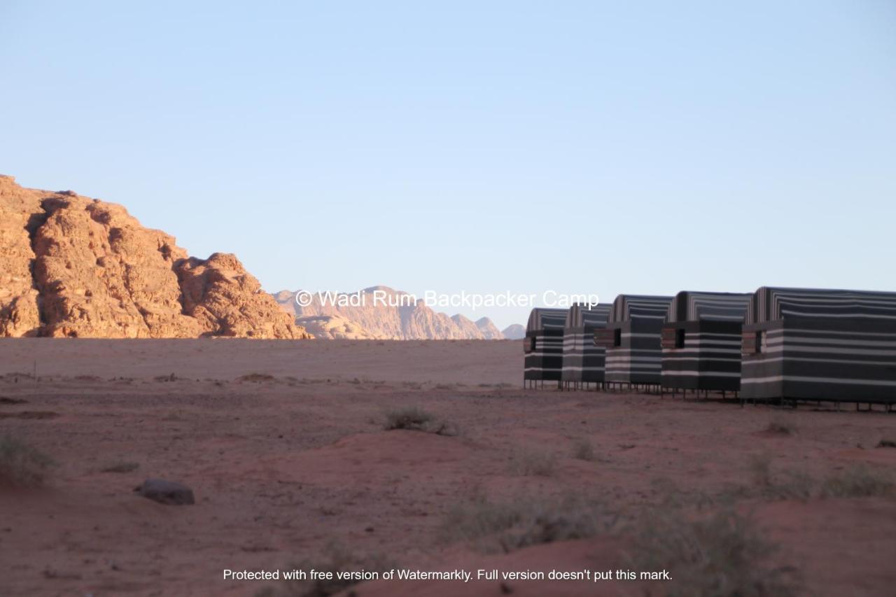 Wadi Rum Backpacker Camp Exteriör bild