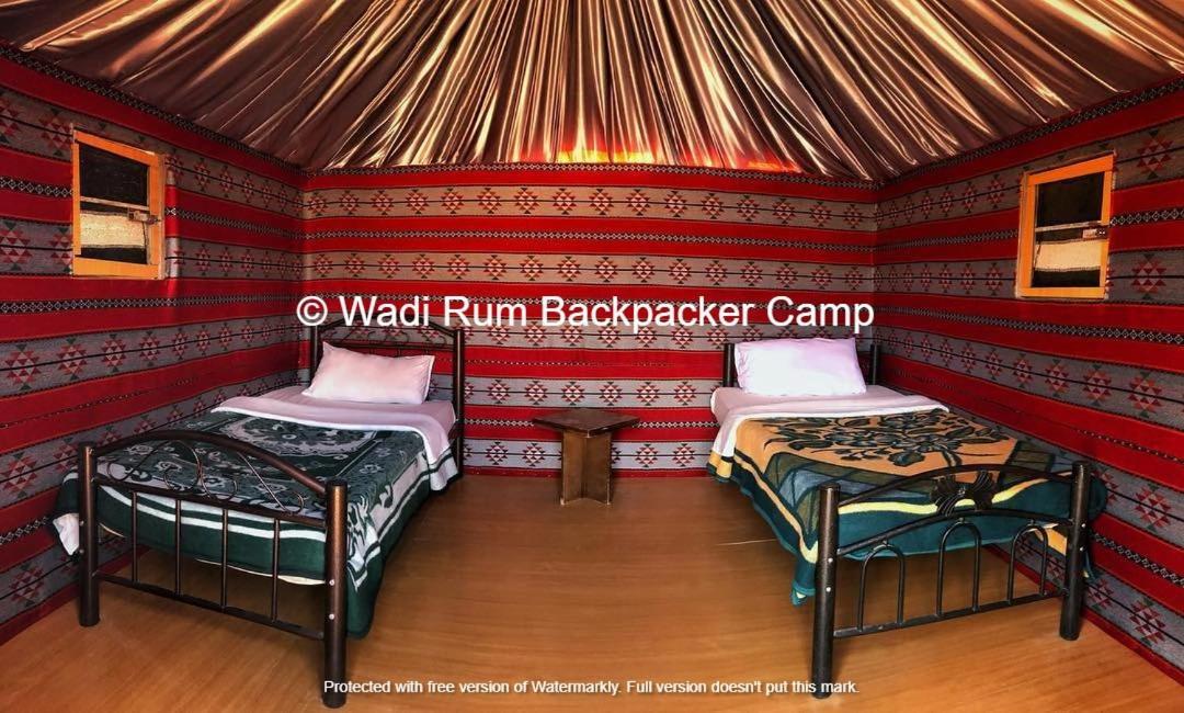 Wadi Rum Backpacker Camp Exteriör bild