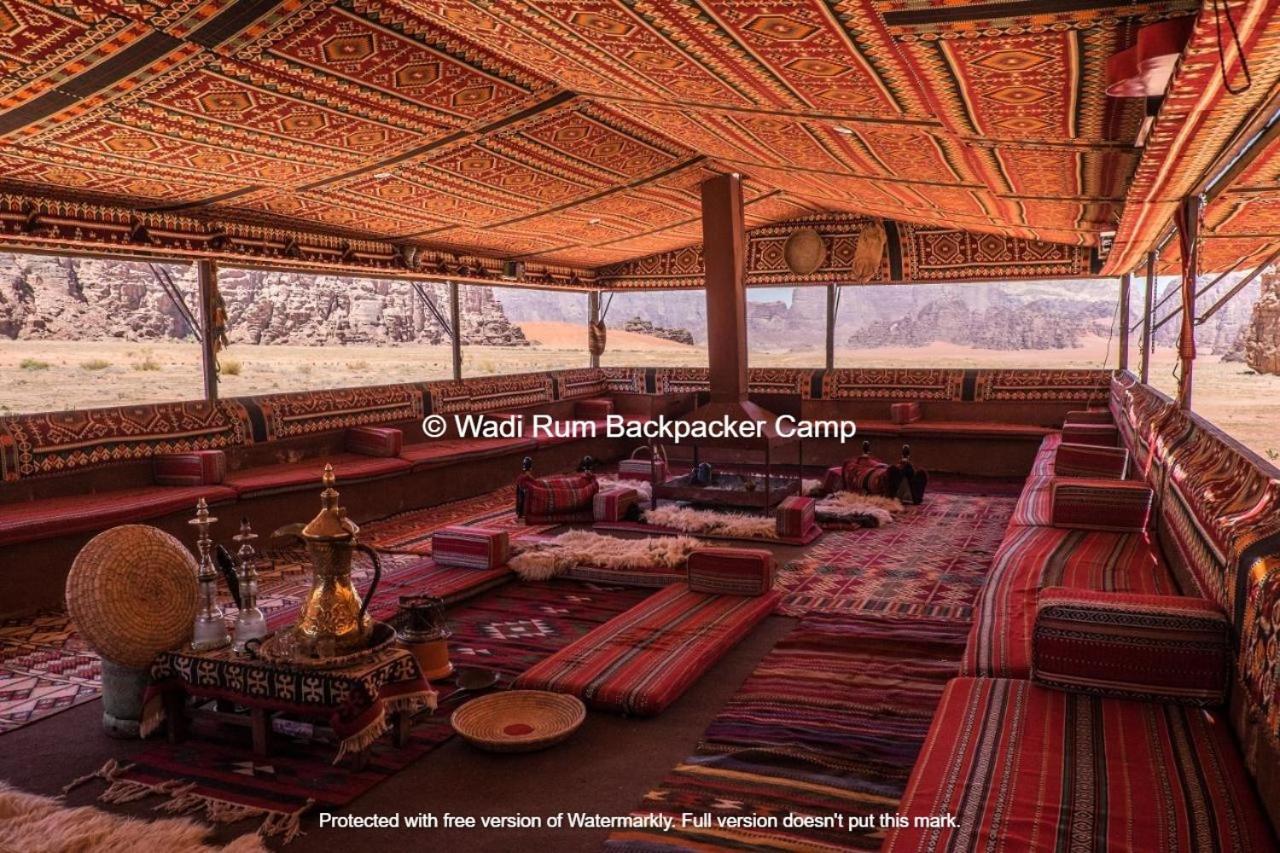 Wadi Rum Backpacker Camp Exteriör bild