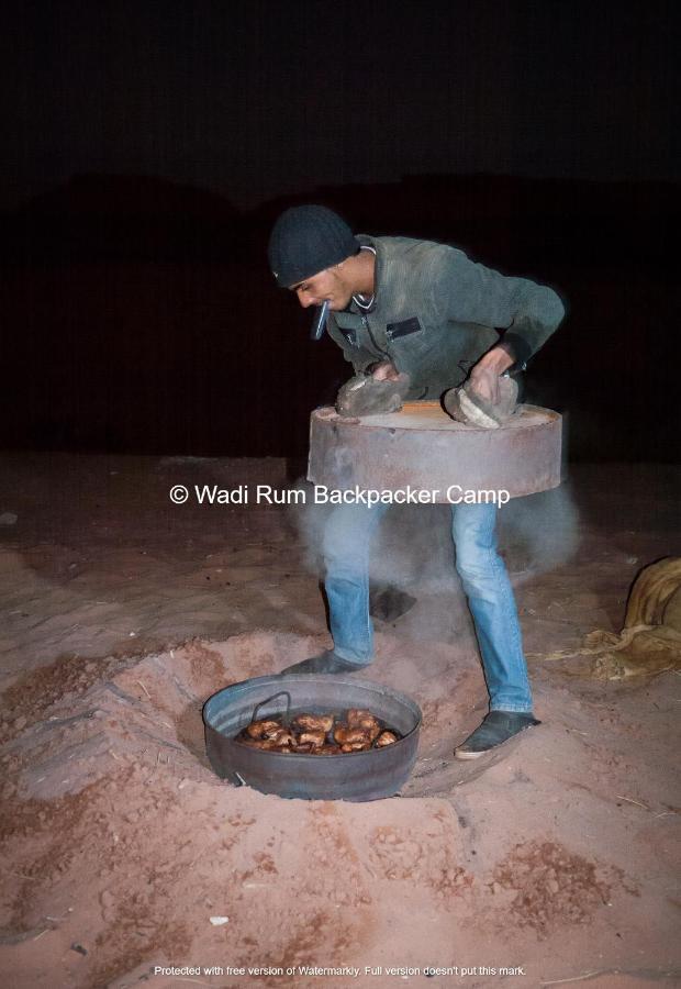 Wadi Rum Backpacker Camp Exteriör bild