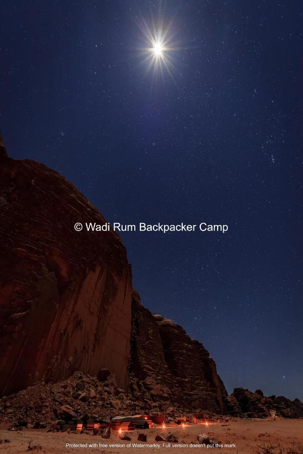 Wadi Rum Backpacker Camp Exteriör bild