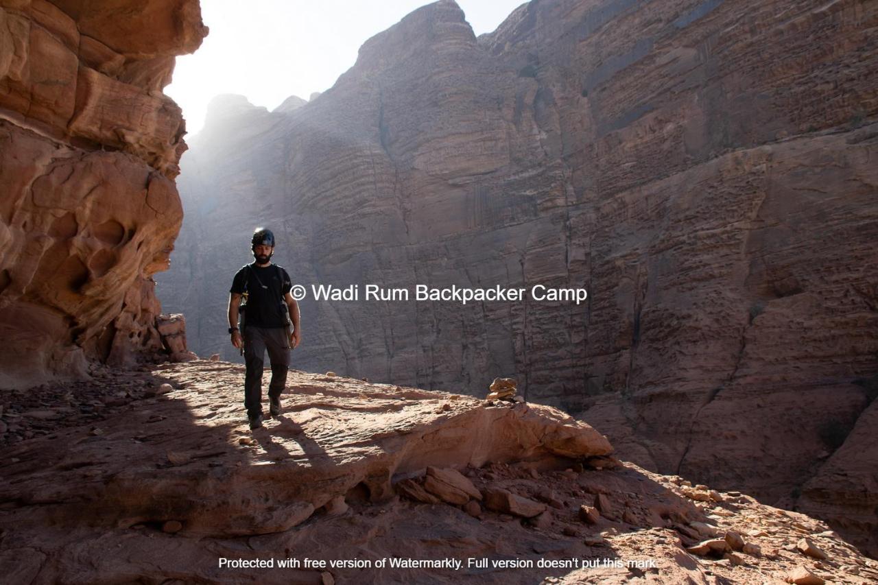 Wadi Rum Backpacker Camp Exteriör bild