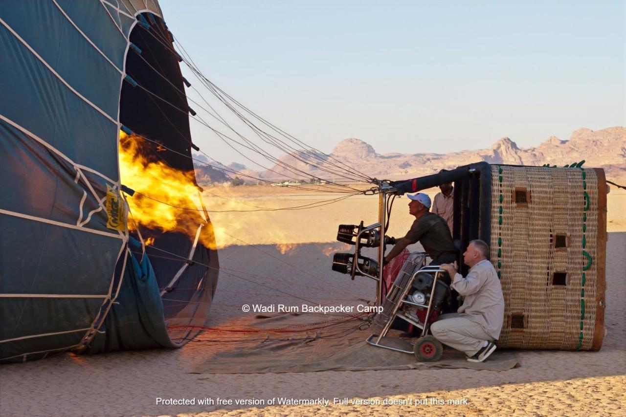 Wadi Rum Backpacker Camp Exteriör bild