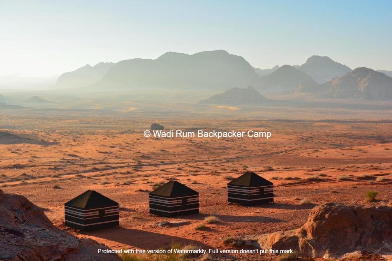 Wadi Rum Backpacker Camp Exteriör bild